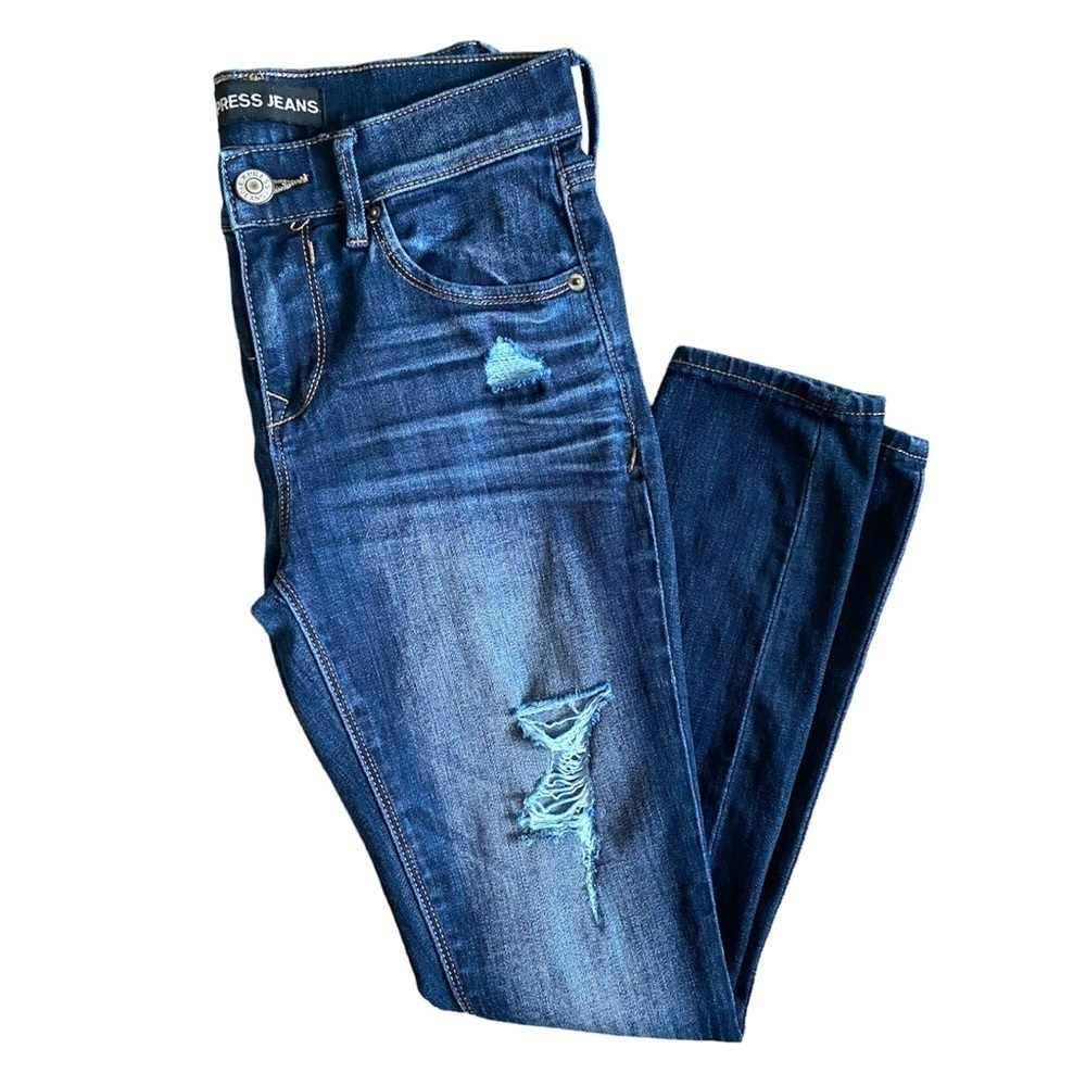 Express Distressed Jeggings Size 2 Short